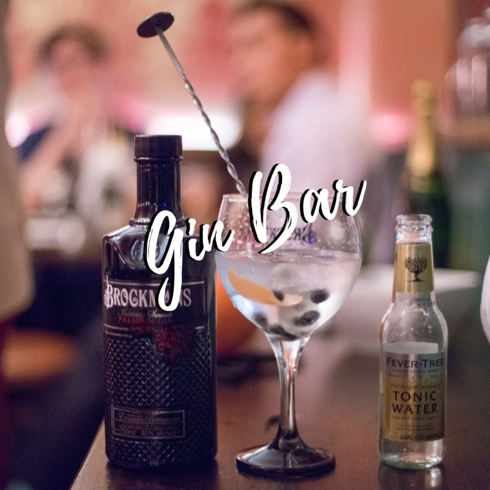 Gin Bar. Best Bar. Who’s house? Our house