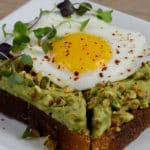 brunch avocado toast