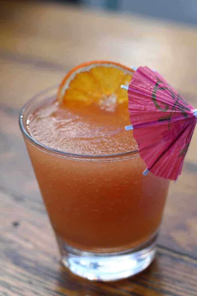 cocktail with umbrella