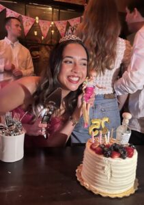 birthday event at a british pubat NYC