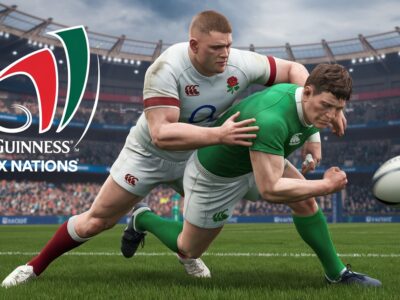 England vs Ireland representation of six nations 2025 game